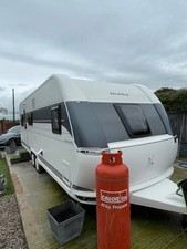 Hobby Vip Excellent Twin Axle 5 Berth Fixed Bed All Paperwork 2022 Spec