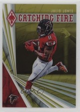 2019 Panini Phoenix Catching Fire Yellow 25/75 Julio Jones #12 4f5