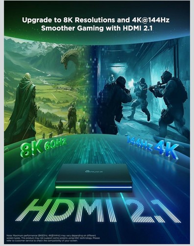 Govee HDMI 2.1 Sync Box 2, AI Sync Box mit TV Hintergrundbeleuchtung - Bild 2 von 5
