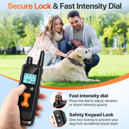 Dog Shock Collar with Remote Control, Dog Training Collar, Electric Shock Col... - Picture 6 of 6