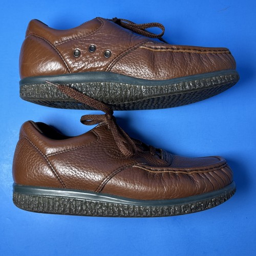 SAS Pathfinder Men’s 10W Shoes Brown Mulch . Durable Leather Upper, NIB. - Picture 4 of 7