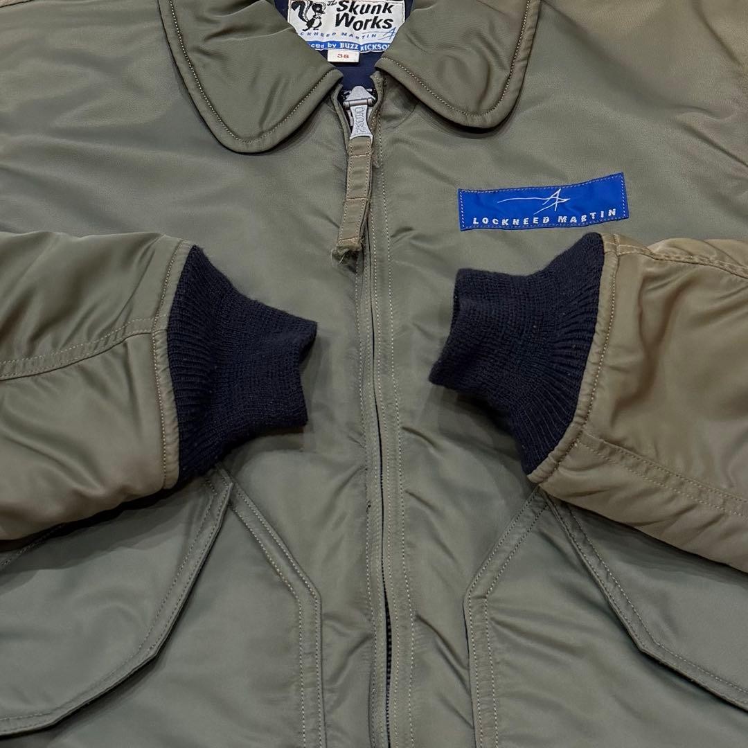 Buzz Ricksons Lockheed Martin Skunk Works CWU-45P Flight Jacket 38