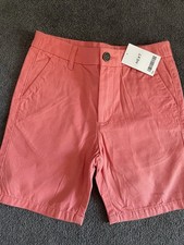 Next Boys Smart Chinos Shorts Age 7 BNWT Adjustable Waist