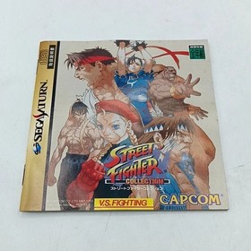 USED Street Fighter Collection Sega Japan Saturn SS 10