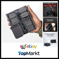8-Slot NP-FZ100 BatterieladegeräT Mit Led-Display, 4 SteckpläTzen NP-F970 Kam...
