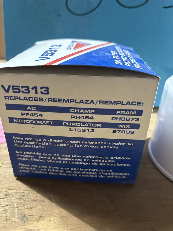 Group 7 Oil Filter V5313 NOS - Image 3 of 3