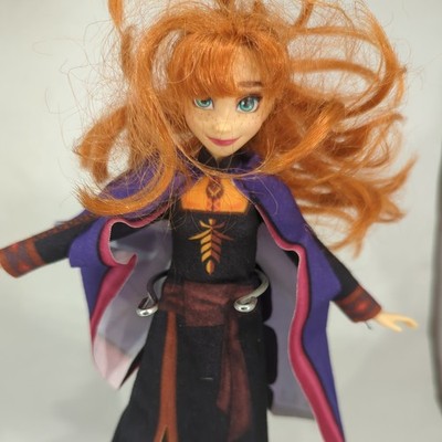 2018 Disney Anna Doll 11'' Frozen 2 Hasbro Figure Princess Dress lotA
