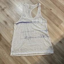 Women’s American Eagle Shear Racer Back Vintage Tank Top Size Large