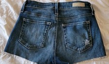 AG Adriano GOLDSCHMIED Farrah CUT OFF JEAN SHORTS SZ 24