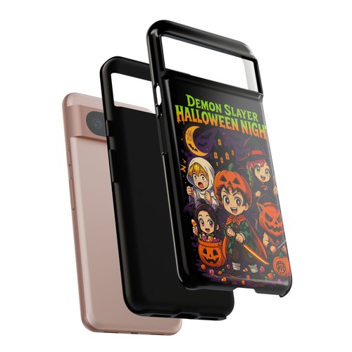 Halloween Themed Demon Slayer Phone Case, Tough Cases, Anime Merch, Spooky Gift - Picture 163 of 241
