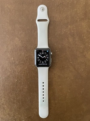 Apple Watch Series 3 Stainless Steel Case Smart Watches for sale