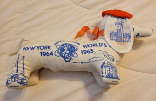 1964/1965 New York World's Fair Autograph Hound Stuffed Animal