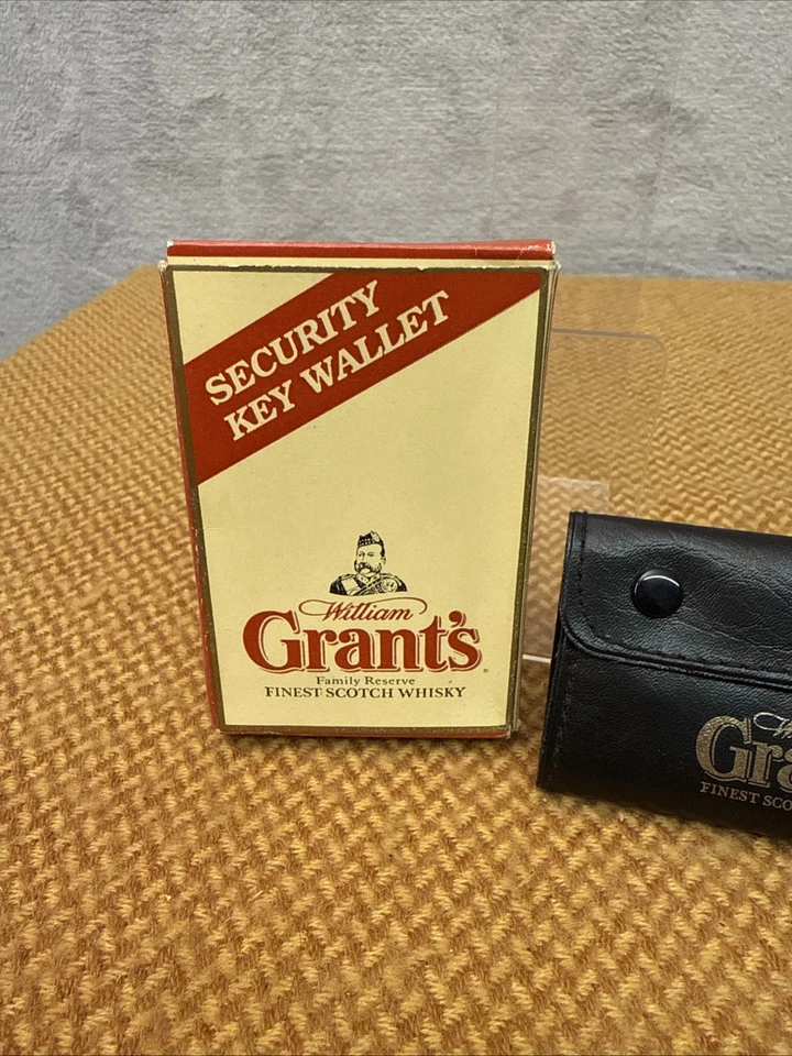 Grants Scotch Whisky Security Key Wallet - New Old Stock Unused In Original Box - Image 2 of 4