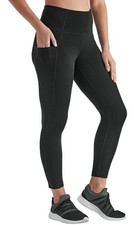 Member's Mark Women's Everyday High-Rise Ankle Legging W/Pocket 25" Inseam XL Bk