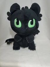 How to Train Your Dragon Anamatronic Squeeze & Growl Toothless 12" Plush Works