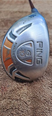 Golf Club PING G10 Hybrid 24 Lefty Graphite Orange Soft Regular Flex Left H . Go