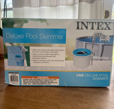 NEW Intex Deluxe Pool Skimmer Kit #28000E Above Ground Automatic Skimmer