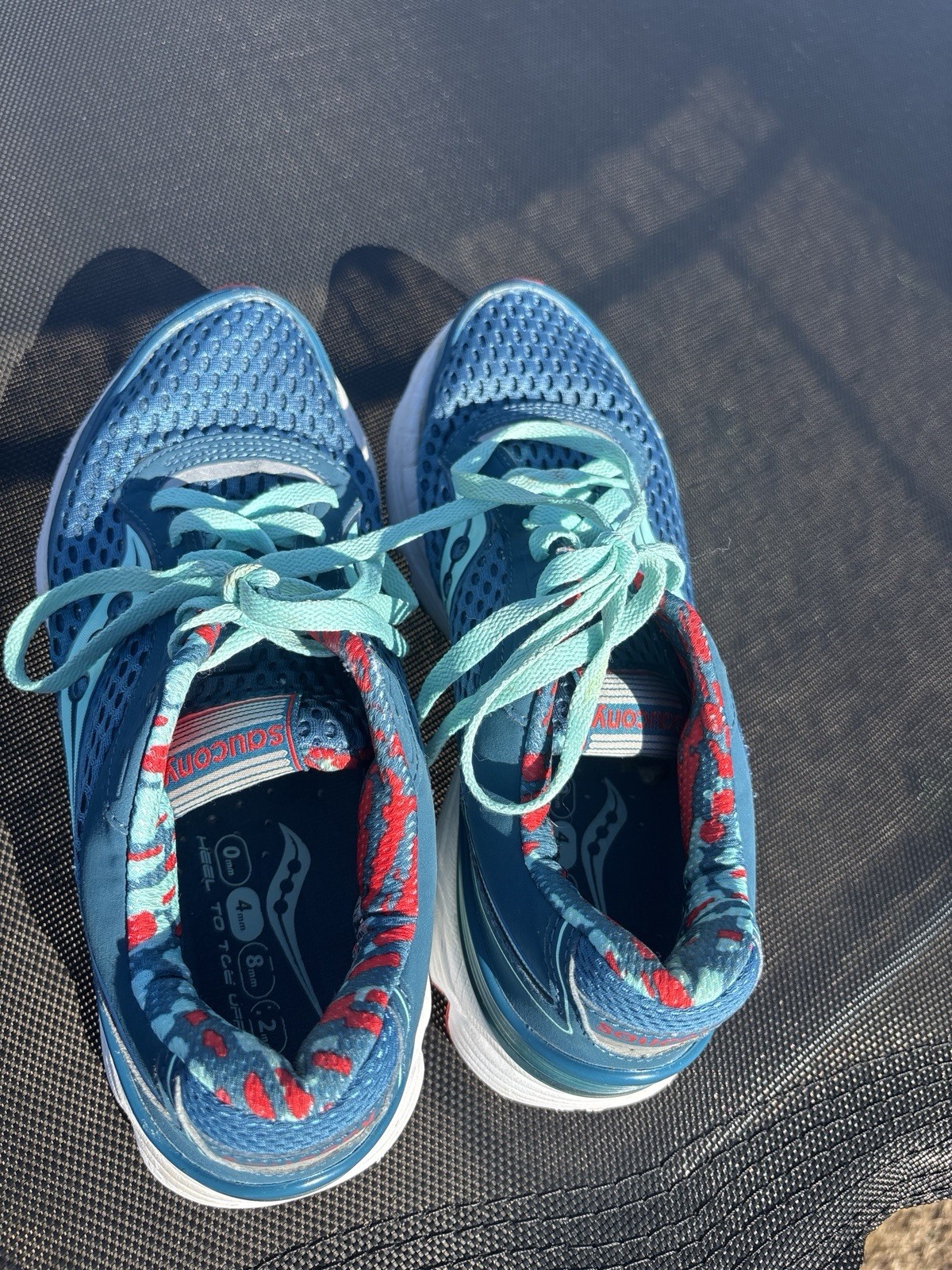 Saucony Women’s Size US 9 Blue/Teal Shadow Genesis 6000 Running Athletic shoes thumbnail 6