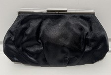 Vintage Lulu Townsend Black Evening Dinner Wedding Occasion Classic Bag  10x5.5  