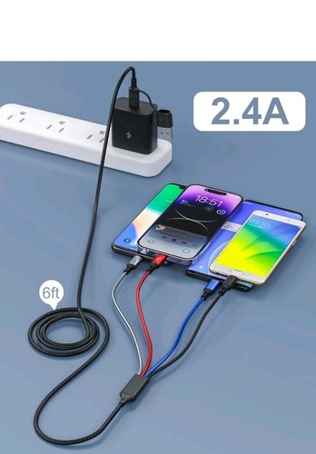 Seynli 6 In 1 Charging Cable X2 Android / iPhone - Zdjęcie 3 z 9