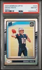 2024 PANINI DONRUSS OPTIC HOLO #229 DRAKE MAYE ROOKIE RC PSA 8