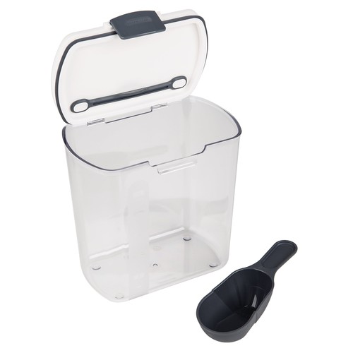 ProKeeper 2.5-Quart Grain Storage Container with Hinged 1 Piece, Clear,White  - Bild 6 von 6