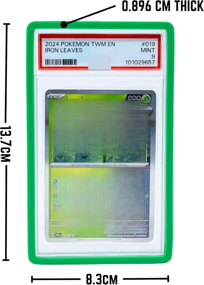 1-50x PSA Slab Protector Silicone Bumper Guard for Standard PSA Graded Cards - image 3 of 4