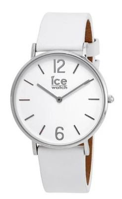 Ice-Watch 001504 CITY WHITE SILVER 36 mm unisex Uhr Leder weiß neu ohne Box 9 - Bild 1 von 2