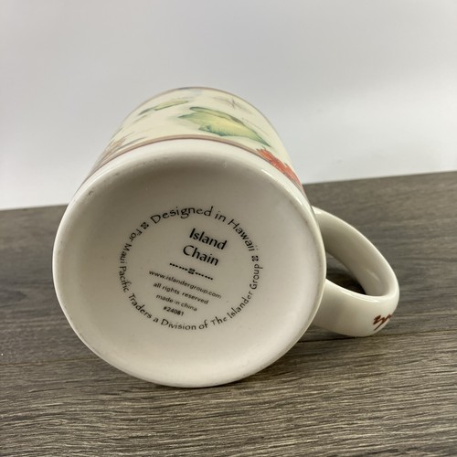 Tazza da caffè Island Chain delle Isole Hawaii disegnata alle Hawaii usata in ottime condizioni - Foto 5 di 7