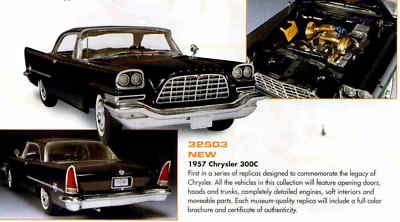 ミニカー ERTL Collectibles 1/18 1957 Chrysler300C ERTL 1/18 Scale Diecast 39308 - 1957 Chrysler 300C - Orange