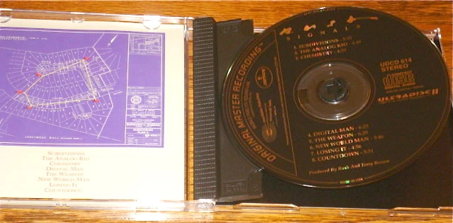 RUSH ~ SIGNALS ~ MFSL 24-KARAT GOLD CD Foto 2 de 3