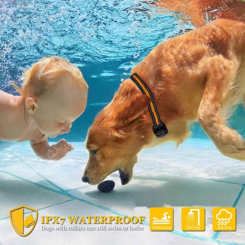 Dog Shock Collar with Remote Waterproof Rechargeable 1640ft 3 Modes - 第 5/8 張圖片
