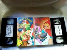 VHS Movies Children's Riding Roja-La Cottage Of Chocolate Film