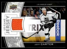 2013-14 Upper Deck UD Game Jerseys Jeff Carter Los Angeles Kings #GJ-JC
