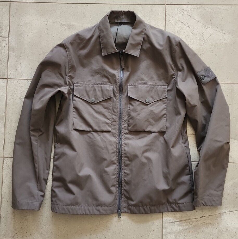 4 pocket Stone Island Ghost Piece cotton grey brown L field 4 pocket Stone Island Ghost Piece cotton grey brown L field