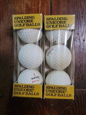 Vintage HTF RARE Spalding Encore 1 2 Golf Balls New In Box NOS