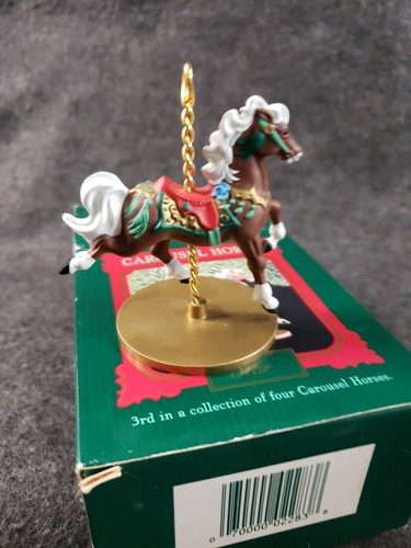 1989 Hallmark Keepsake Ornament ~ STAR - Carousel Horse 3nd In Collection. (SB4) - Picture 15 of 24