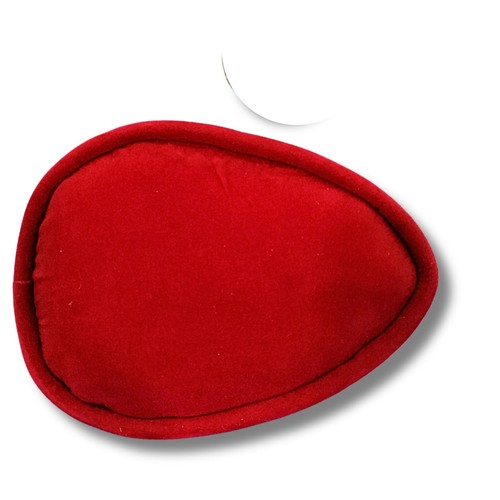 Red, Black Velvet Cap, Traditional Ceremonial Skull Caps for Kids 20" - Picture 9 of 11