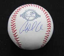 Casey McGehee Signed/Auto Yankees 100th OML Baseball TRI-STAR Inscr 187148