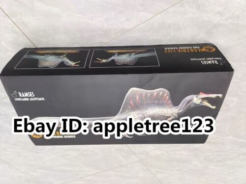 Spinosauro vita mesozoica scala 1/35 dipinto ver PVC figure modello L57CM (22,5 pollici) - Foto 6 di 6