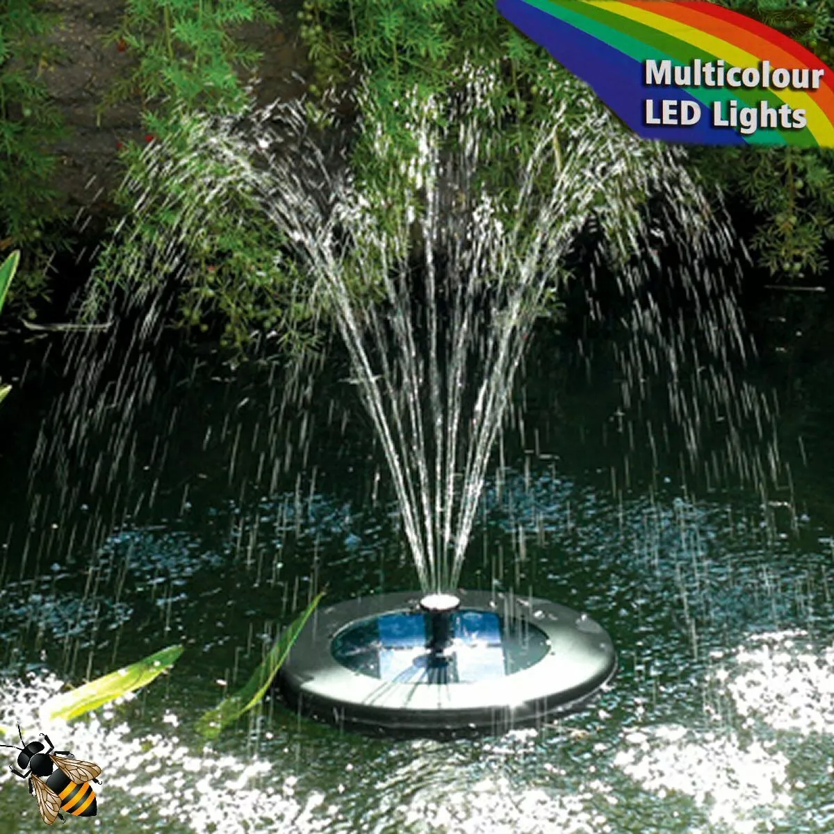 Floating solar lights for fountains deals