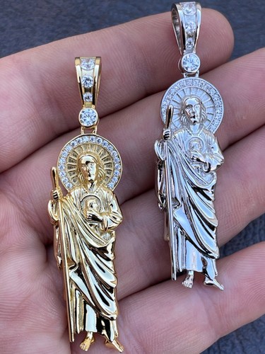 Gold St Jude San Judas Tadeo Iced 