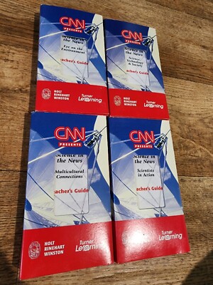 Lot Of 4 CNN Presents Science In The News Turner Learning  Homeschooling, Edu 