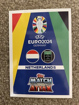 Topps Match Attax EURO 2024 LEGEND Signature Robin Van Persie Card