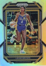 2023 Panini Prizm WNBA Silver NO. 84 Lexie Brown - Los Angeles Sparks