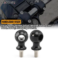 25.4MM Handlebar Risers Kit For Harley Softail Heritage Softail FLST Springer 