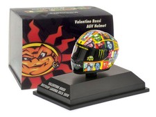 Casco Minichamps Valentino Rossi - MotoGP Laguna Seca 2010 scala 1/8