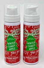 2 BATH & BODY WORKS ZIMOWE CUKIERKI PIANY JABŁKO MUS DO DEZYNFEKCJI RĄK ANTYBAKTERYJNY