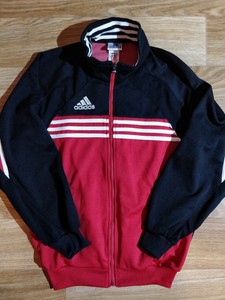 adidas red black white