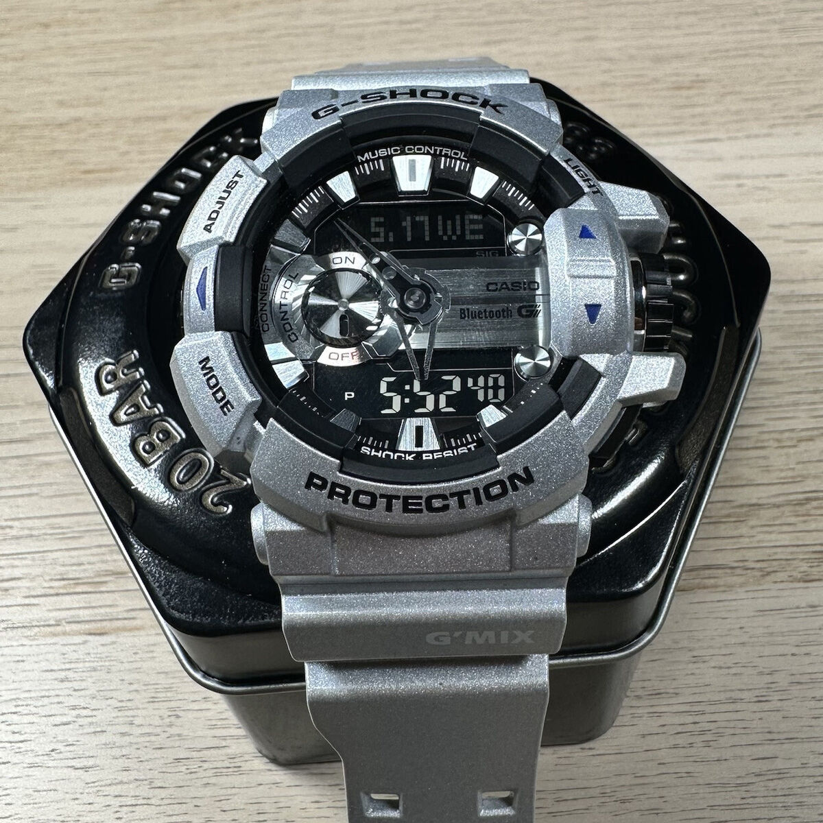 NEW✓LIMITED EDITION✓ CASIO G-SHOCK G'MIX Bluetooth Silver NEW✓LIMITED EDITION✓ CASIO G-SHOCK G'MIX Bluetooth Silver